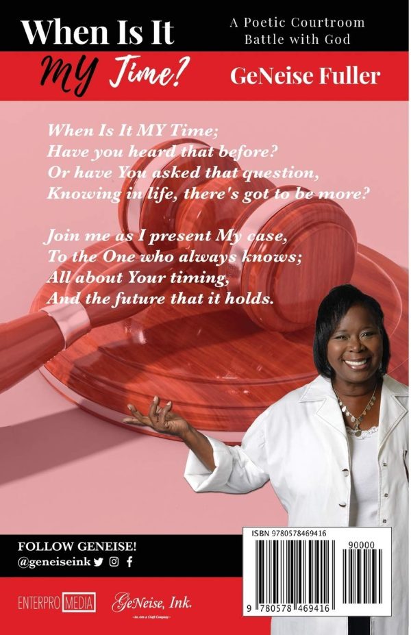 When Is It MY Time?: A Poetic Courtroom Battle with God (Paperback) - Image 2